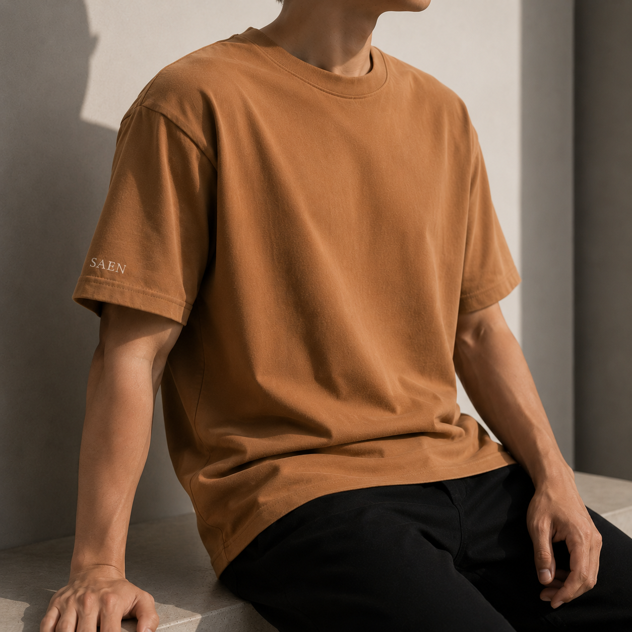 SAEN Core Tee - Toast - Image 3