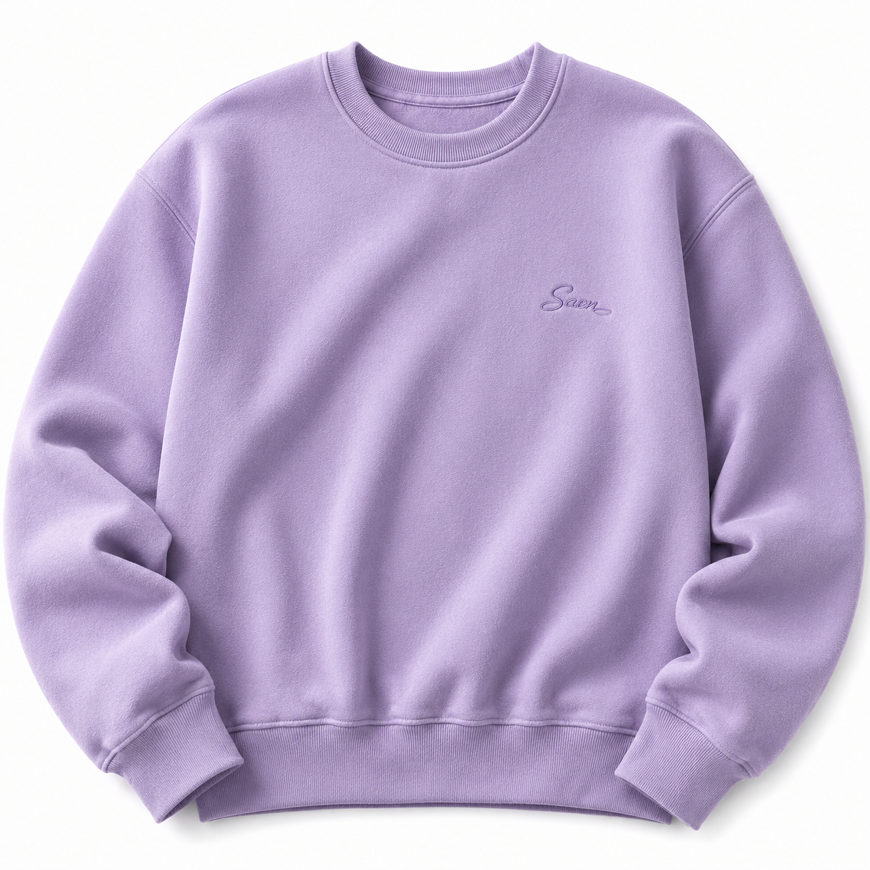 SAEN Essential Sweatshirt | Lavender - Image 4