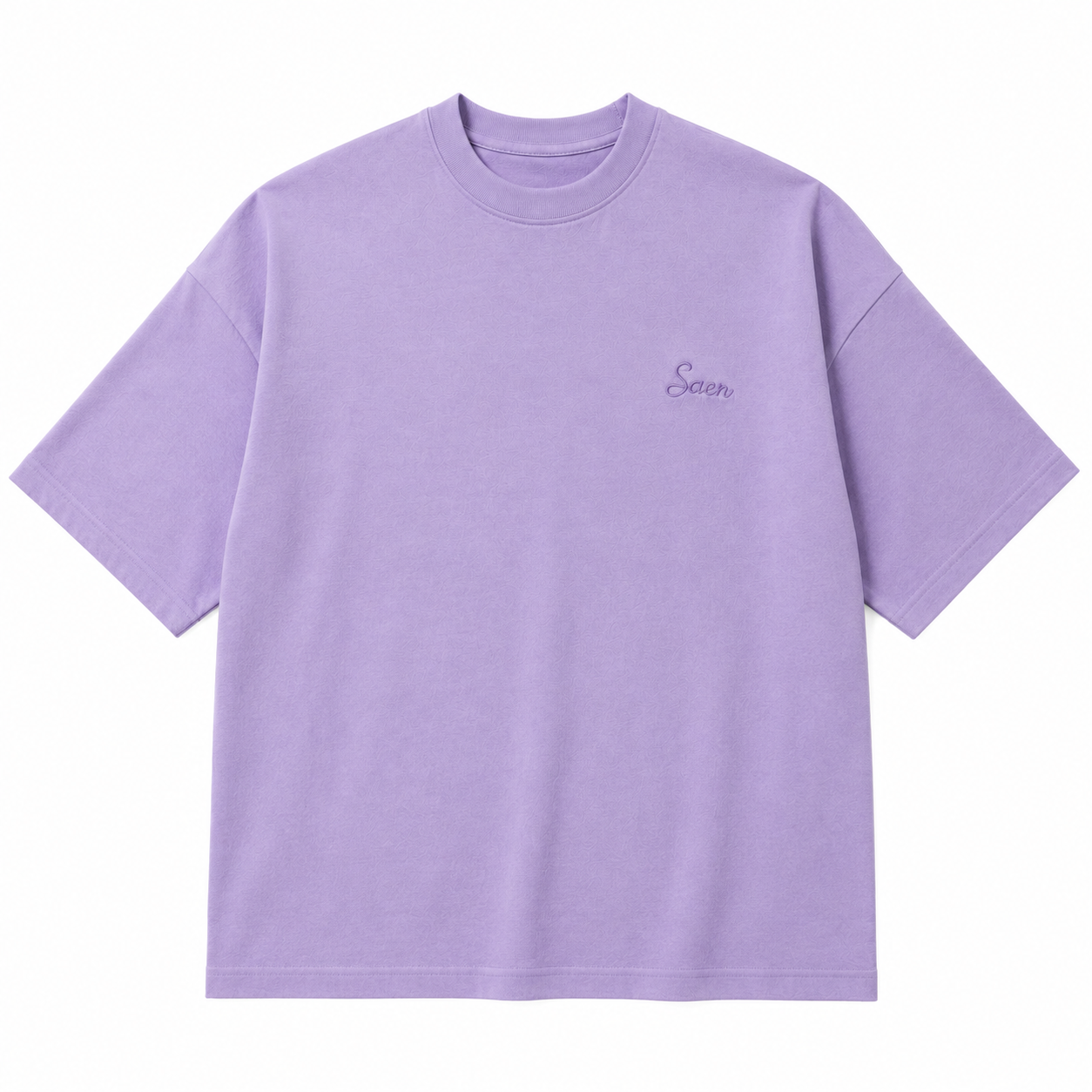 SAEN Essential Oversized Tee | Lavender - Image 2